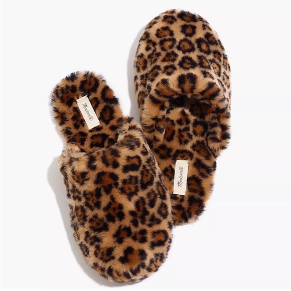 Madewell The Loafer Scuff slipper in leopard - Picture 7 of 7